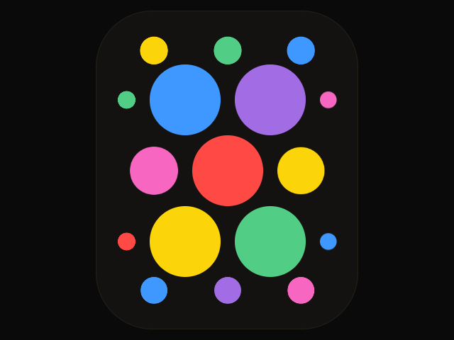 Apple Watch Home Screen animation example