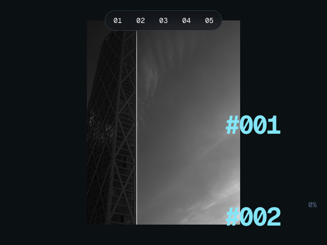 Lenis smooth scroll animation example