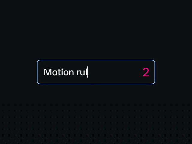 Characters remaining animation example