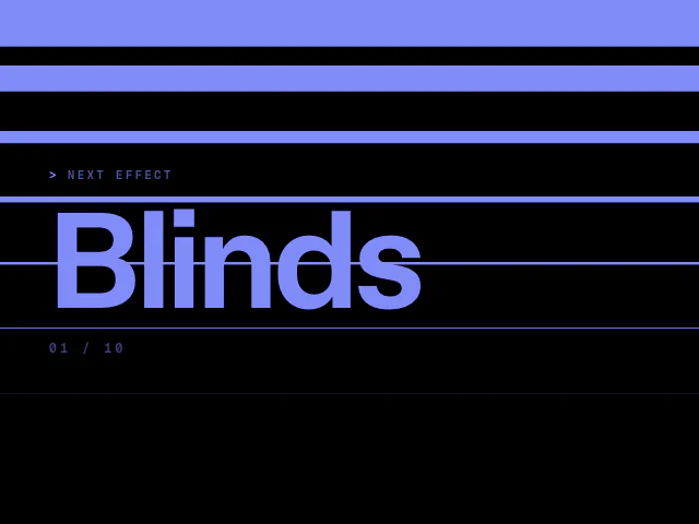Curtains: Showcase animation example