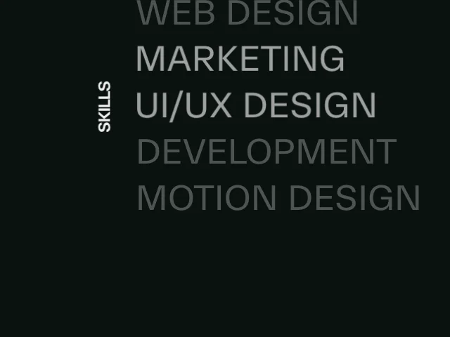 Scroll highlight animation example