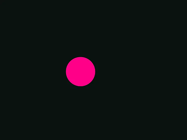 Spring: Follow Cursor animation example