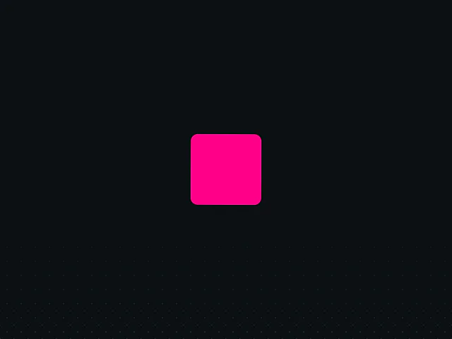 Spring animation example