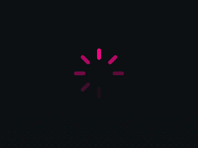 SVG loading spinner animation example