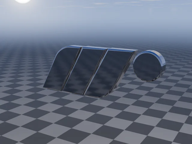 Three.js OrbitControls animation example