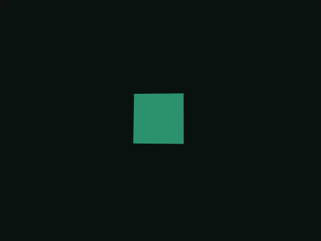 Three.js animation example