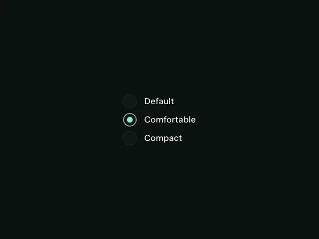 Base UI: Radio animation example