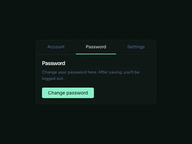 Base UI: Tabs animation example