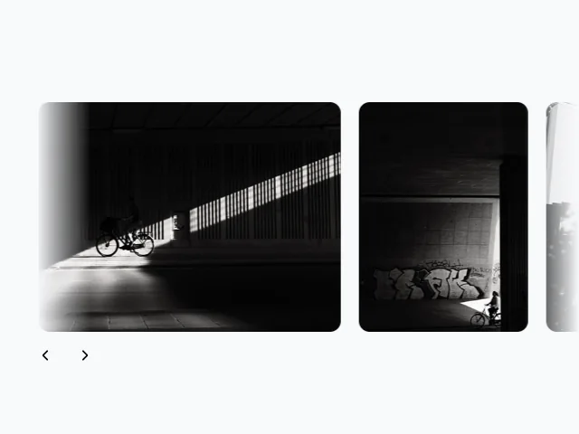 Carousel: Parallax animation example
