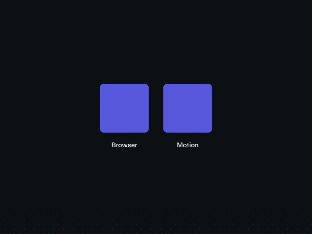 Color interpolation animation example