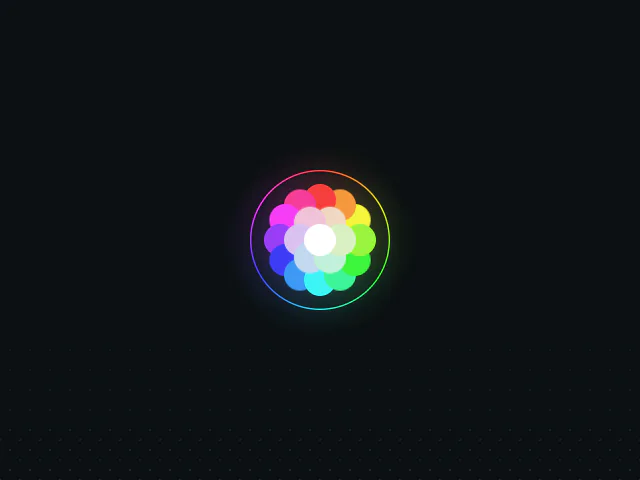 Color picker animation example