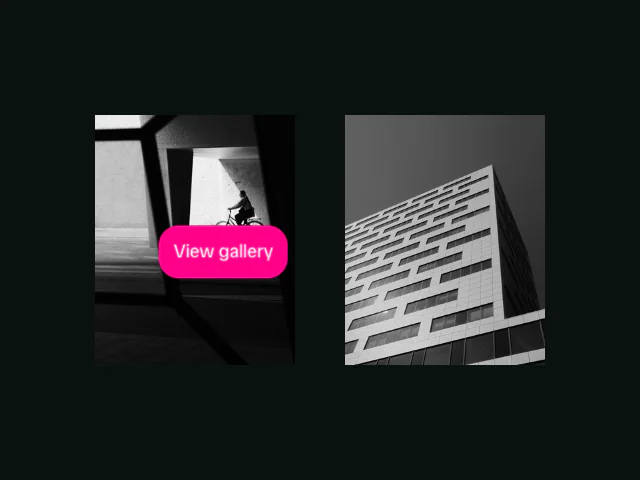 Cursor: Custom content animation example