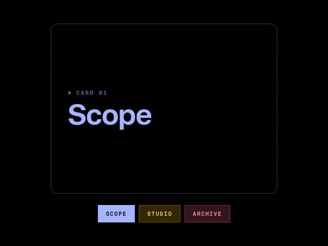 Curtains: Scope animation example