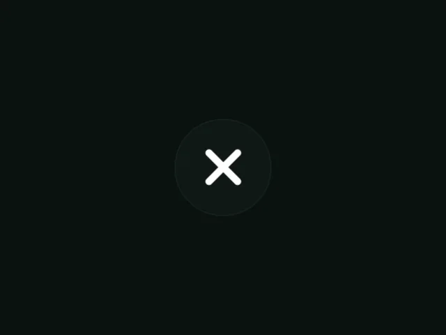 Dots Morph Button animation example
