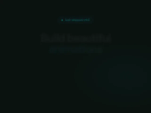 OSS Hero animation example