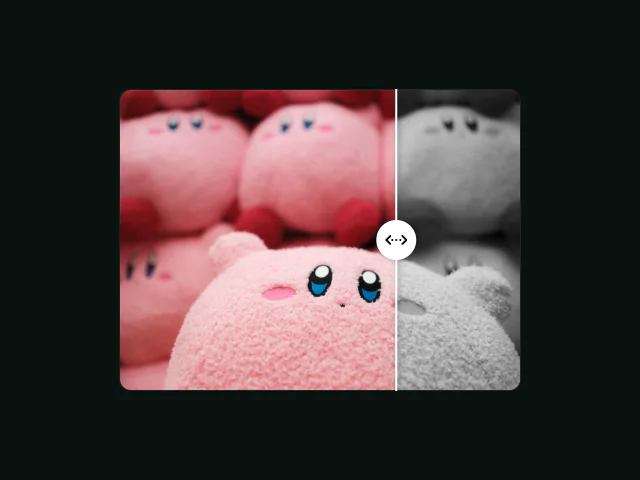 Image reveal slider animation example