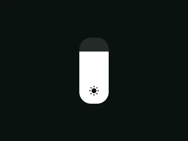 iOS slider animation example