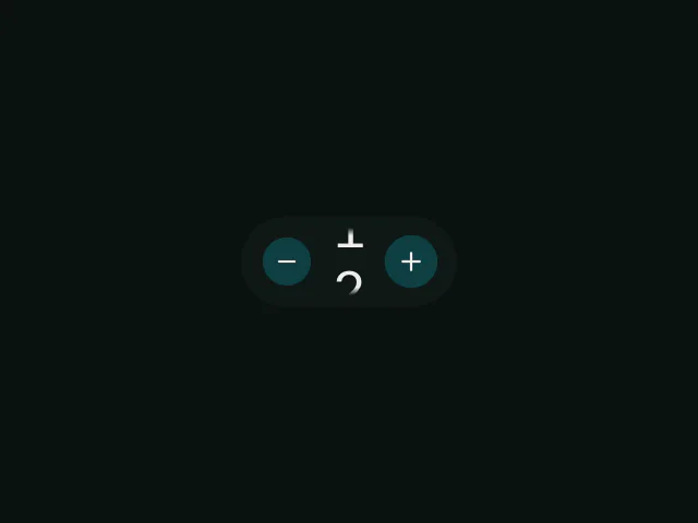 Number counter animation example