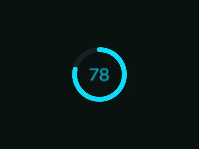 Radix: Progress animation example