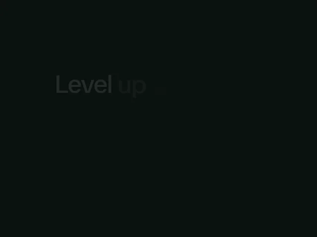 Split text animation example