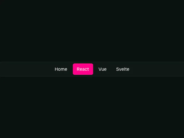 Tab select animation example