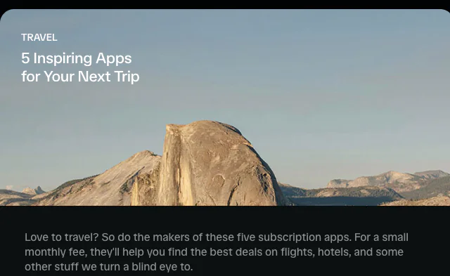 AnimateView: App Store animation example