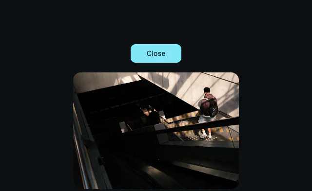 AnimateView: Clip path animation example