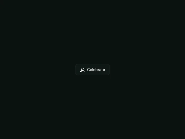 Confetti animation example