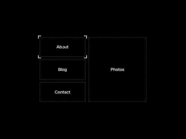 Cursor: Magnetic target animation example
