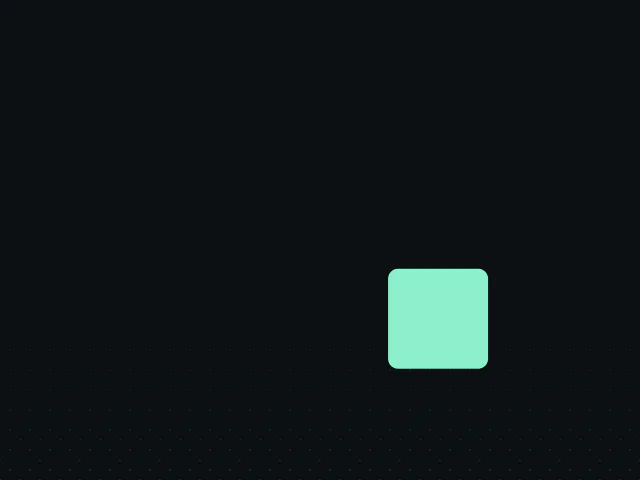 Drag animation example