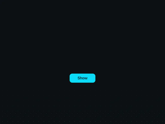 Exit animation animation example