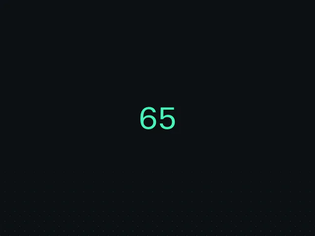 HTML content animation example
