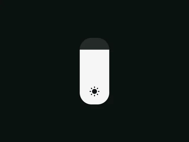 iOS slider animation example