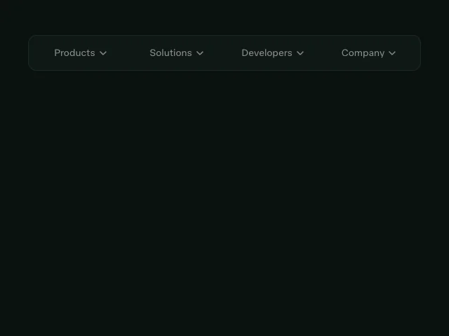 Mega Menu animation example