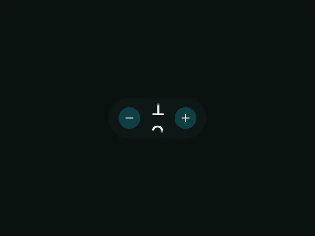 Number counter animation example