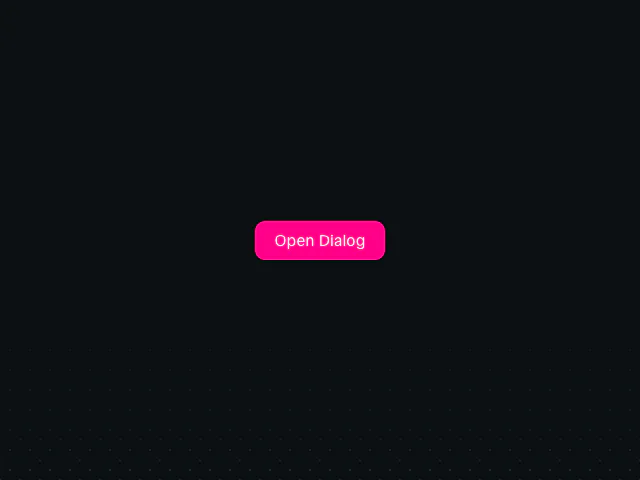 Radix: Dialog animation example