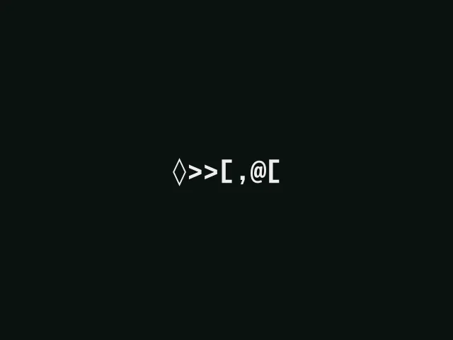 Scramble text: Stagger from center animation example
