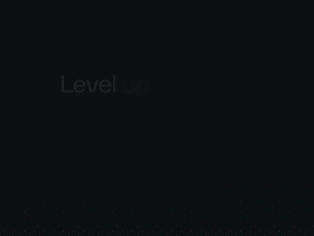 Split text animation example