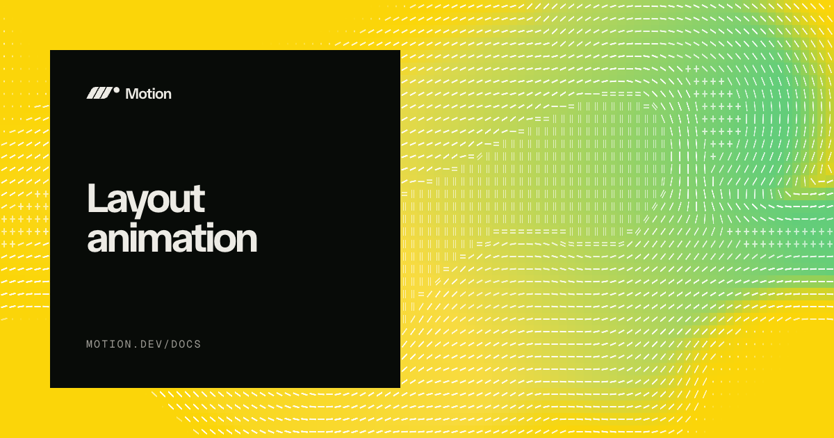 Vue layout animations | FLIP & shared element | Motion for Vue