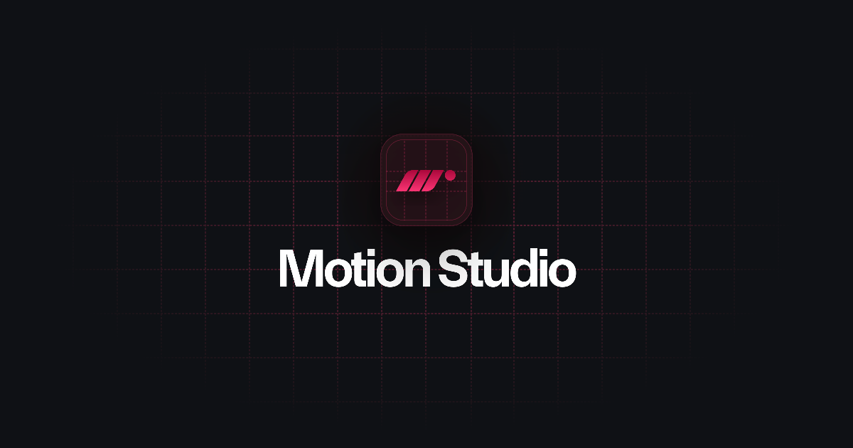 Motion Studio